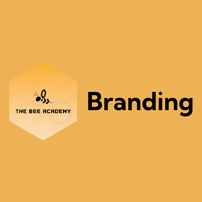 Website en huisstijl van The Bee Academy