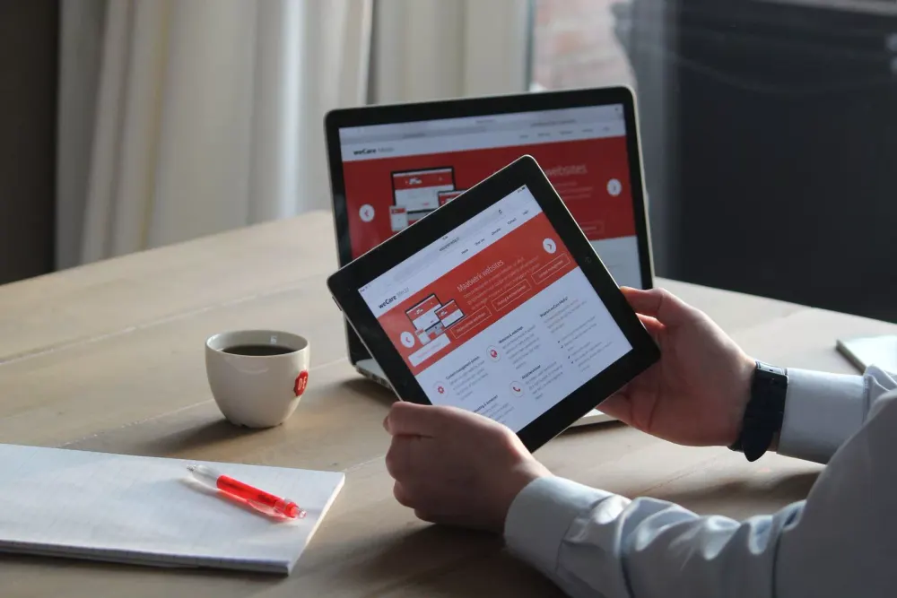 Illustratie over responsive webdesign