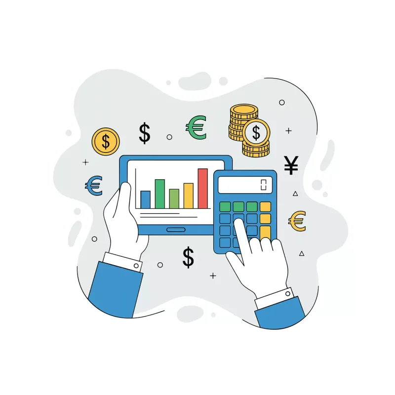 financial analytics, business finance, money management, data analysis, accounting illustration, financial dashboard, budget planning, investment concept, flat illustration style, business growth, financial report, online banking, statistics illustration, fintech concept, profit analysis, digital finance, economy concept, financial planning, modern illustration, business strategy, revenue growth, financial technology, cash flow, finance management, ai generated