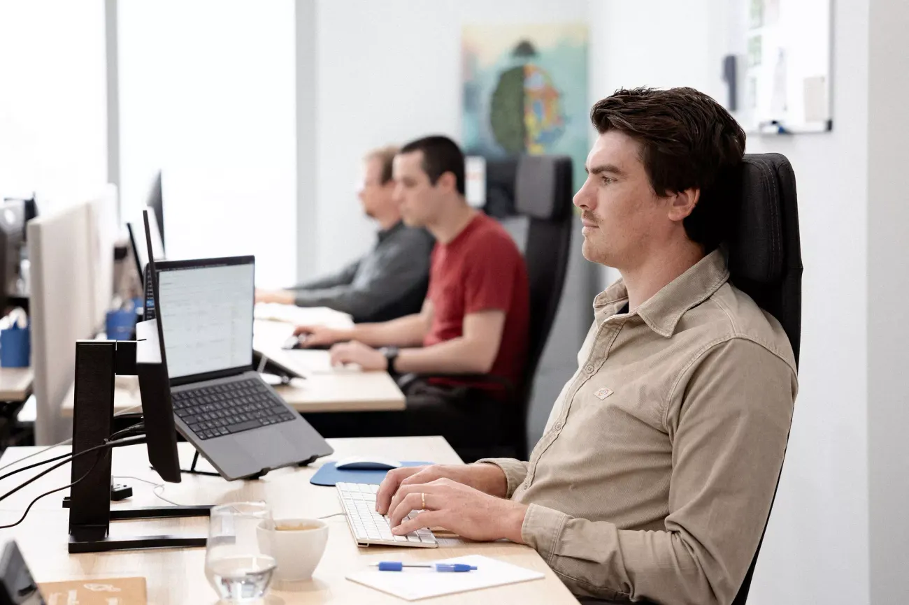 Developers aan het werk