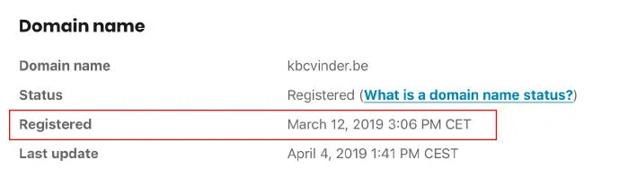 DNS KBC Vindr