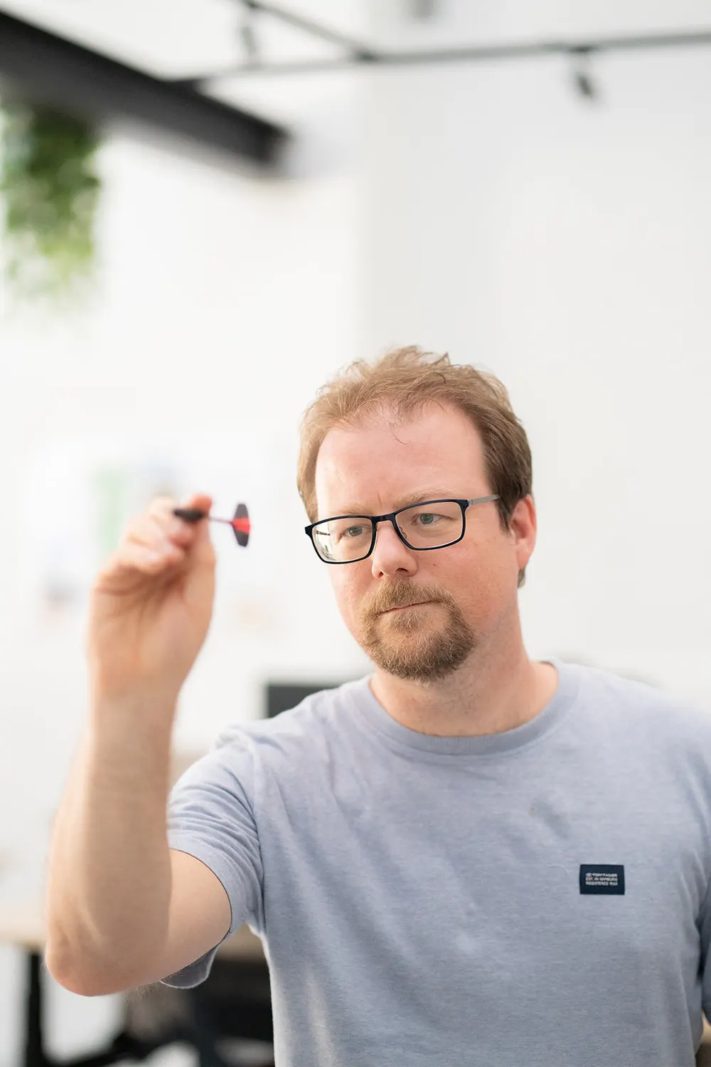 Kristof van Trivali bij een pijl